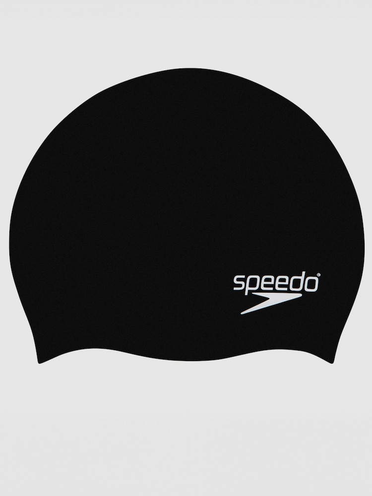 Speedo Black Swimming Kids Hat - Image 1 of 2