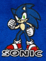 Character Blue Sonic The Hedgehog Onesie With 3D Ears - Image 8 of 8