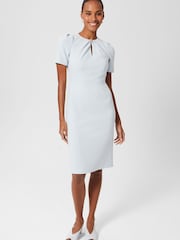 Hobbs Blue Gabrielle Dress - Image 1 of 3