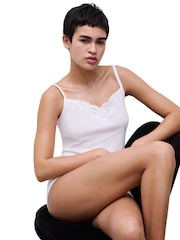 Chantelle Femilet by Chantelle Debbie Basic Cotton Cami Top - Obrázek 3 z 4