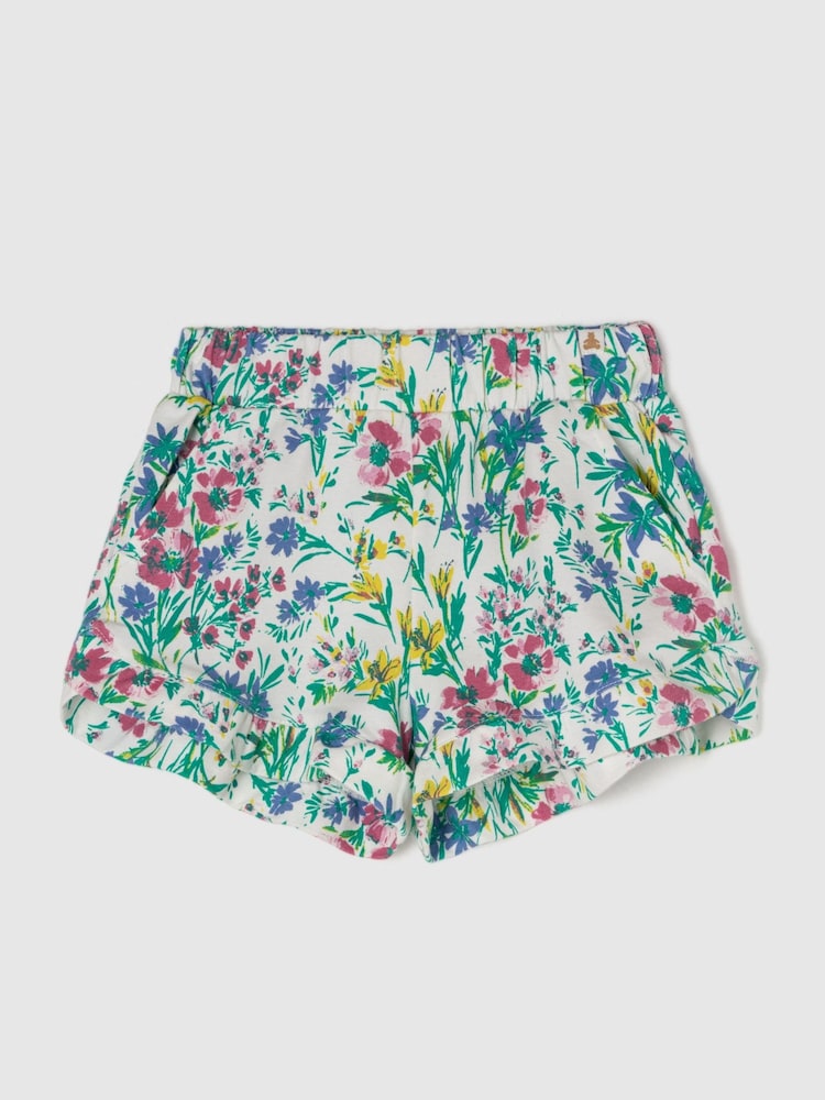 Gap White/Multi Pull On Ruffle Baby Shorts (3mths-5yrs) - Image 1 of 1 Gap White/Multi Pull On Ruffle Baby Shorts (3mths-5yrs) - Image 1 of 1