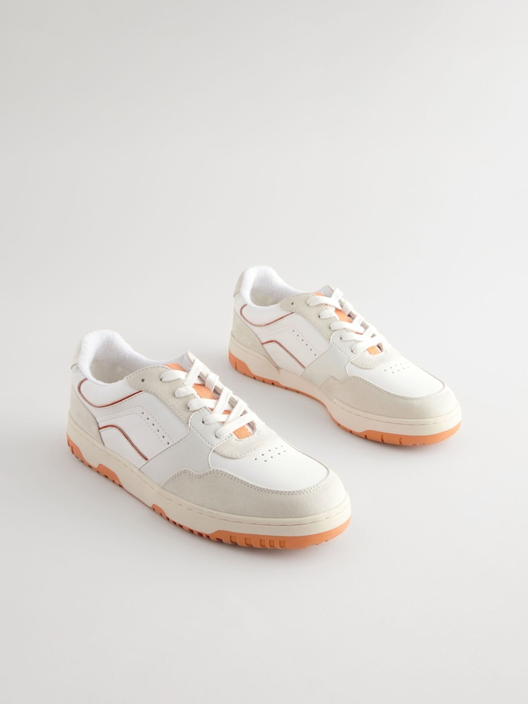 White Forever Comfort® Chunky Retro Trainers - Image 1 of 6