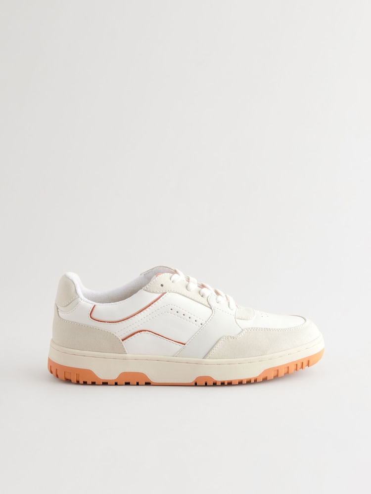 White Forever Comfort® Chunky Retro Trainers - Image 2 of 6