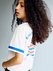 Mango White England World Cup T-Shirt - Image 2 of 6
