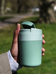 Joseph Joseph Green Sipp Travel Mug With Hygienic Lid - Image 1 of 4
