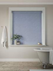Denim Blue Augustus Made to Measure Roller Blind - Image 2 of 6