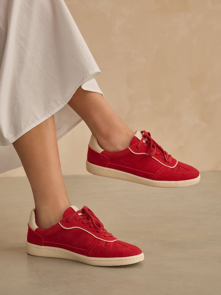 rdeča - Forever Comfort ® Slim na vezalke; z vezalkami Trenerji - Slika 1 iz 8 rdeča - Forever Comfort ® Slim na vezalke; z vezalkami Trenerji - Slika 1 iz 8