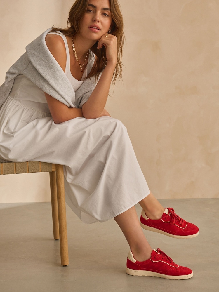 rdeča - Forever Comfort ® Slim na vezalke; z vezalkami Trenerji - Slika 2 iz 8 rdeča - Forever Comfort ® Slim na vezalke; z vezalkami Trenerji - Slika 2 iz 8
