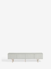 Light Evie Oak Effect Up to 80 inch Slim TV Unit - Image 7 of 13