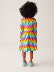 Little Bird by Jools Oliver Multi Long Sleeve Skater Dress - Image 3 of 9