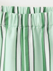 Mango Green Stripe Wide Leg Trousers - Image 2 of 2