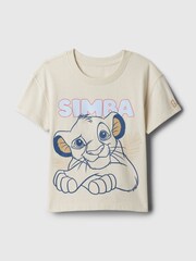 Beige - Gap Disney Lion King T-Shirt mit Rundhalsausschnitt (6 Monate–5 Jahre) - Bild 1 von 2