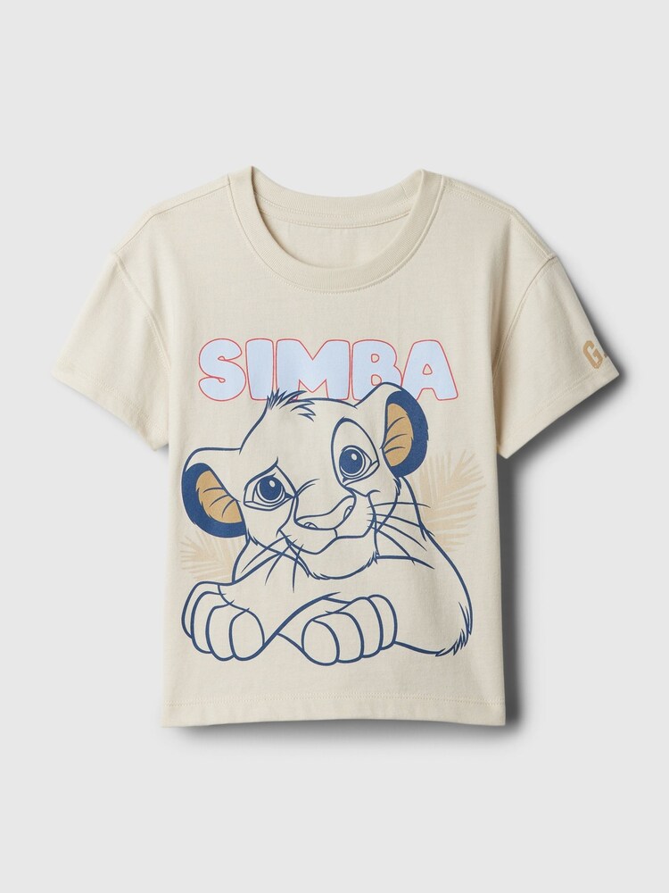 Beige - Gap Disney Lion King T-Shirt mit Rundhalsausschnitt (6 Monate–5 Jahre) - Bild 1 von 2