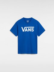 Vans Boys Blue Classic 100% Cotton T-Shirt - Image 1 of 2
