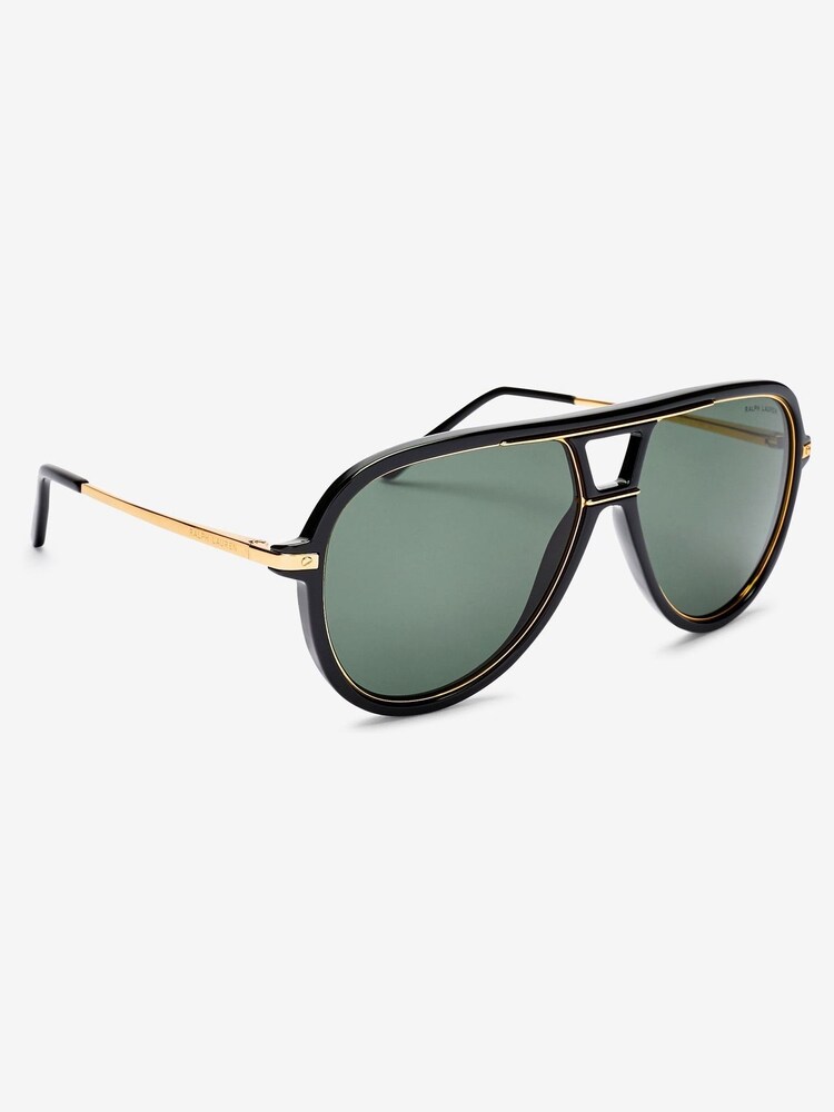 Ralph Lauren Black And Gold Sunglasses - Image 1 of 3