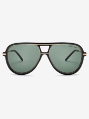 Ralph Lauren Black And Gold Sunglasses - Image 2 of 3