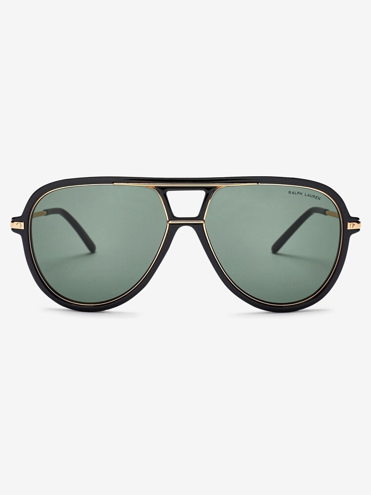 Ralph Lauren Black And Gold Sunglasses - Image 2 of 3