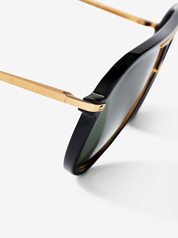 Ralph Lauren Black And Gold Sunglasses - Image 3 of 3