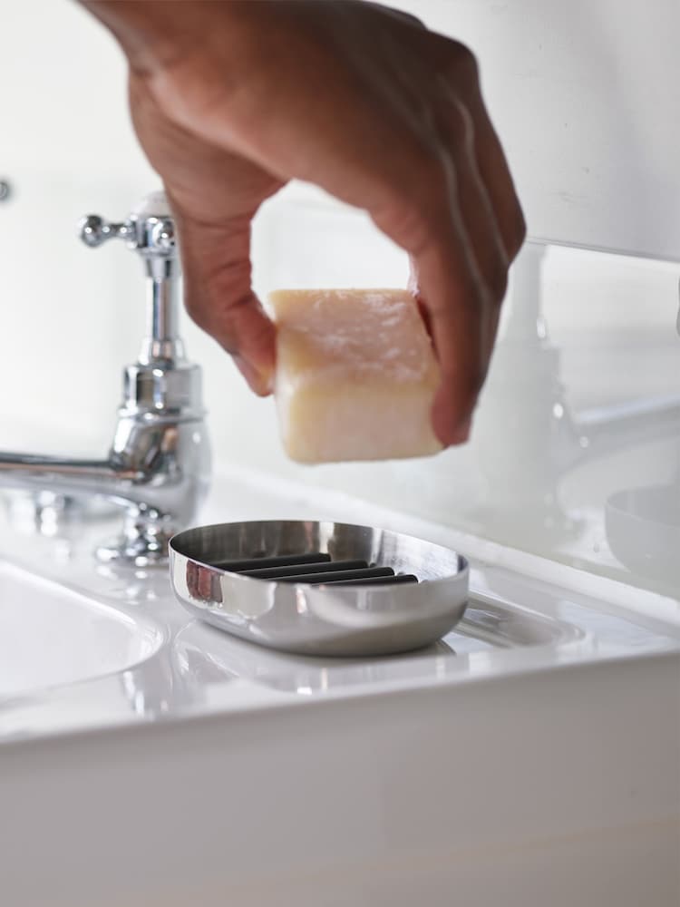 Joseph Joseph EasyStore Luxe Stainless Steel Soap Dish - Image 2 of 6