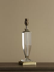 Laura Ashley Brass Carson Crystal Table Medium Lamp Base - Image 1 of 3