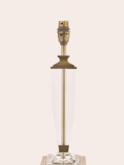 Laura Ashley Brass Carson Crystal Table Medium Lamp Base - Image 2 of 3