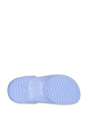 Crocs Blue Classic Platform Glitter Clogs - Image 5 of 5