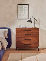 MADE.COM Natural Lucien Mango Wood Chest of Drawers - Image 1 of 5