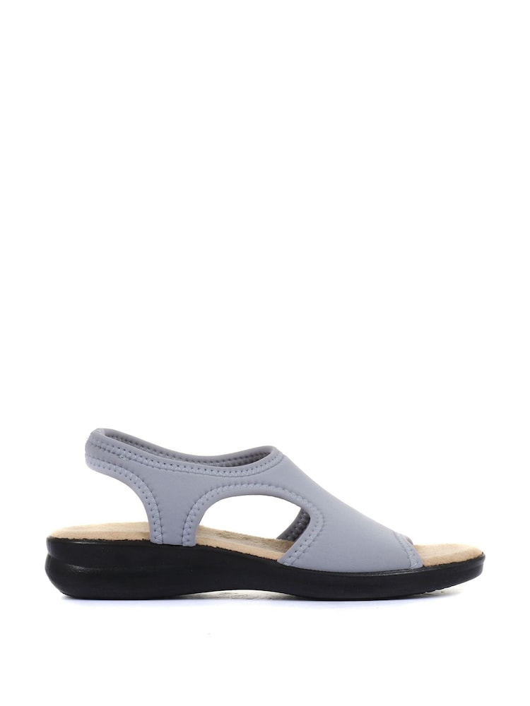 Grau - Pavers Damen Stretch-Sandalen - Bild 1 von 5 Grau - Pavers Damen Stretch-Sandalen - Bild 1 von 5