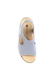 Pavers Grey Ladies Stretch Sandals - Image 4 of 5