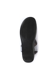 Pavers Grey Ladies Stretch Sandals - Image 5 of 5