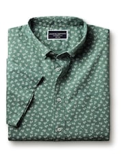 Charles Tyrwhitt, Ditsy, bügelfreies Slim-Fit-Hemd mit Blumenmuster aus 100 % Baumwolle - Bild 4 von 6