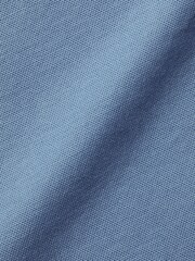 Charles Tyrwhitt Blue Plain Slim Fit Button-down Washed Oxford 100% Cotton Shirt - Image 6 of 6