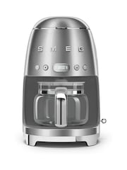 Smeg Silver Drip Coffee Machine - Image 1 of 8