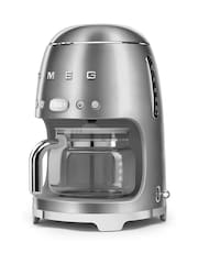 Smeg Silver Drip Coffee Machine - Image 2 of 8