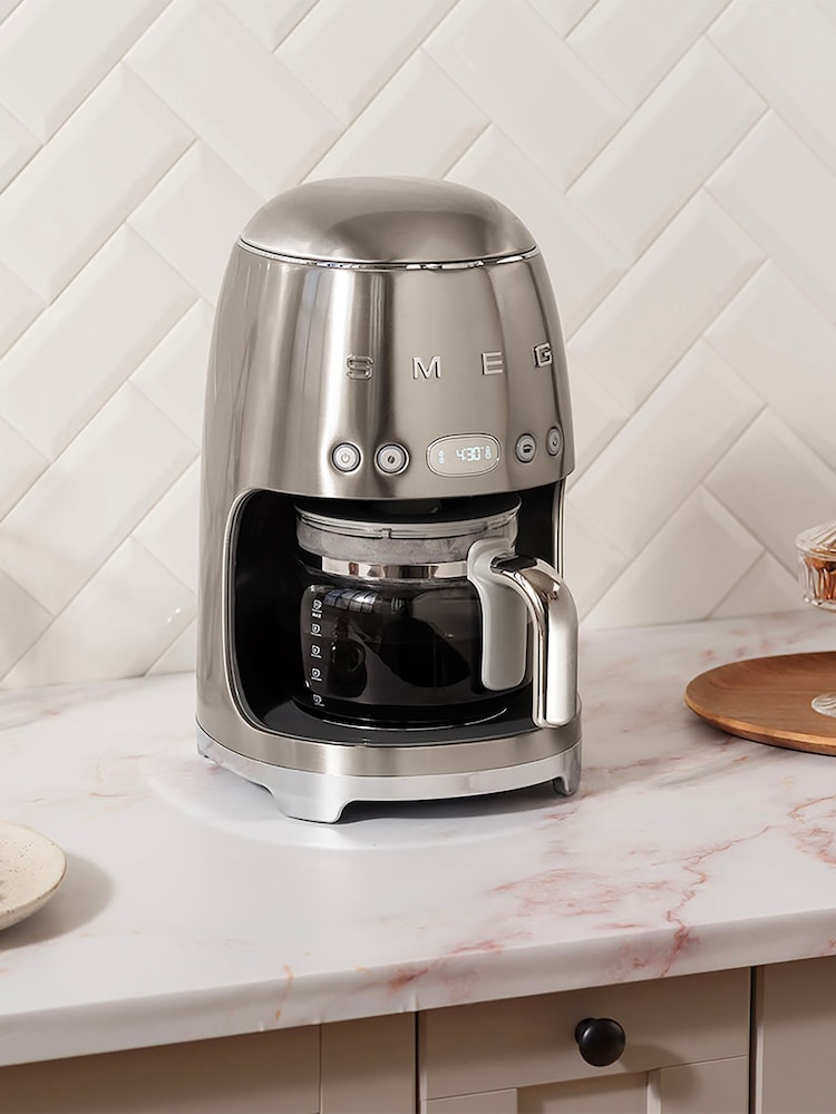 How To Use Smeg Drip Coffee Machine Buy Smeg Silver Drip Coffee