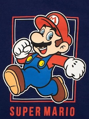 Character Blue 100% Cotton Super Mario Gaming T-Shirt - Image 2 of 2