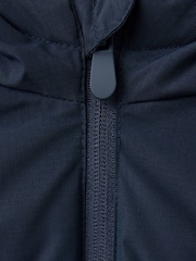 Mango Blue Hooded Gilet - Image 2 of 3
