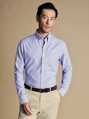 Roman Blue Cropped Stretch Tyrwhitt shirt - Image 1 of 7