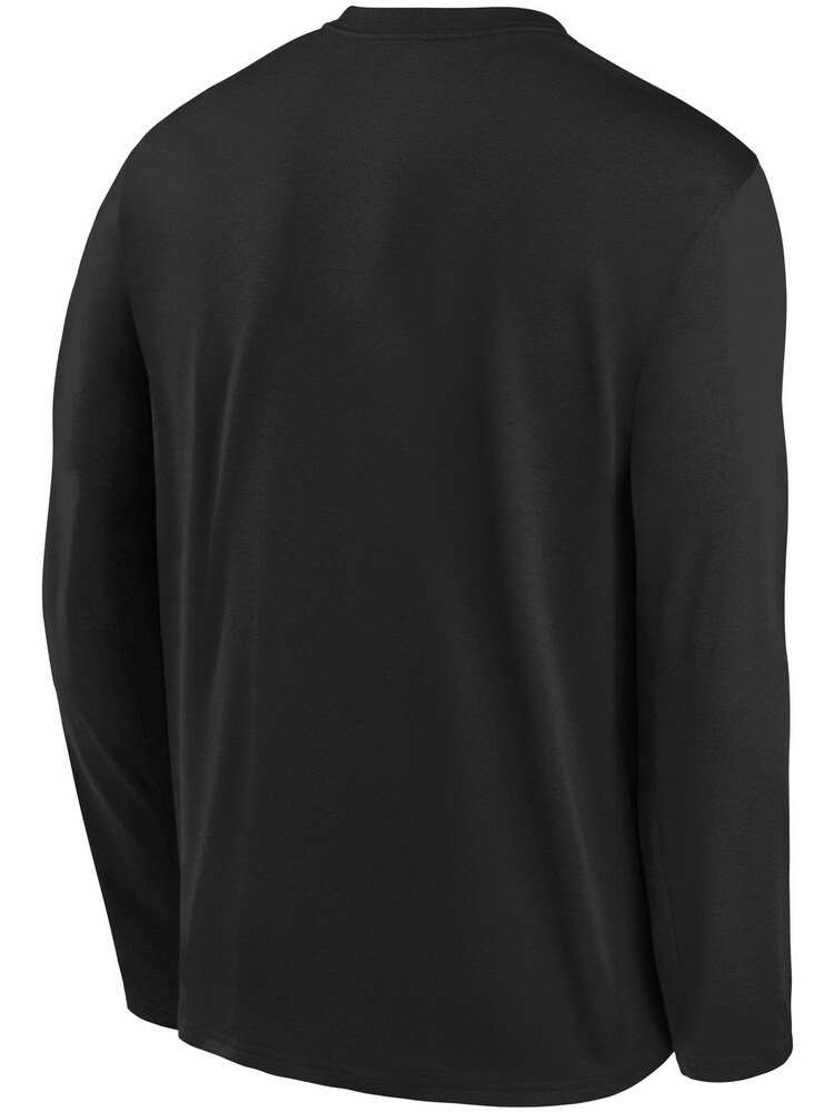Nike Black Milwaukee Bucks Long Sleeve Practice T-Shirt Youth - Image 3 of 3