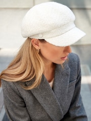 Ecru Baker Boy Hat - Image 4 of 5