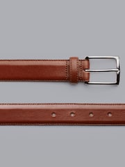 Charles Tyrwhitt Brown Leather Formal Belt - Image 2 of 2