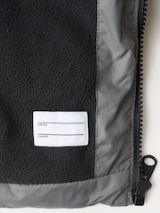 Mango Grey Padded Hooded Puffer Jacket - Image 4 of 4