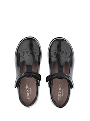 Start-Rite Poppy Black Patent Leather T Bar School Shoes - Image 5 of 6