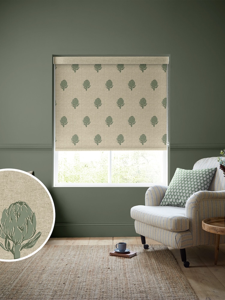Emily Bond Fern Globe Made to Measure Roller Blinds - Image 1 of 6