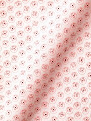 Charles Tyrwhitt Pink Slim Fit Ditsy Floral Print Non-Iron 100% Cotton Print Shirt - Image 7 of 7