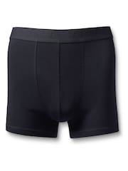 Azul escuro - Charles Tyrwhitt Stretch Pacote de calções de malha de 3 algodão - Imagem 2 de 3