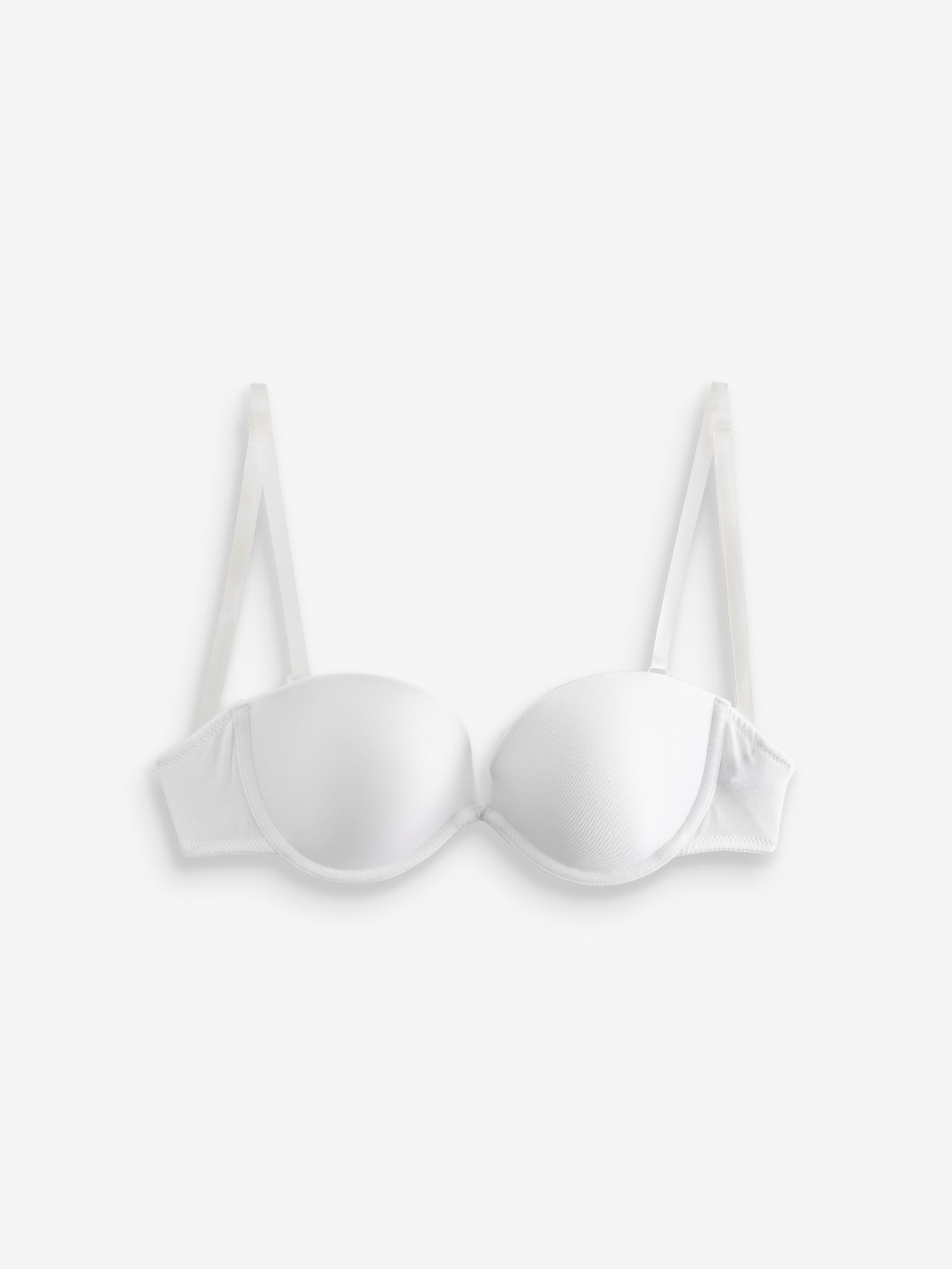 Buy White Clear Back Smoothing Strapless Bra A E from the Next UK online shop
