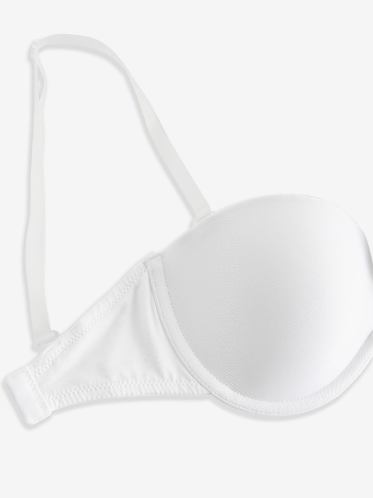 Белый - Гладкие бюстгальтеры без бретелей Clear Back AE - Image 7 of 7