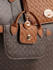 River Island Blue Esme PU Flap Shopper Bag - Image 5 of 6