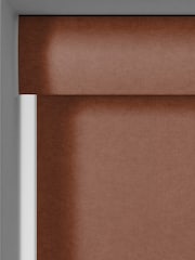 Terracotta Orange Hollis Made to Measure Roller Blind - Image 3 of 6